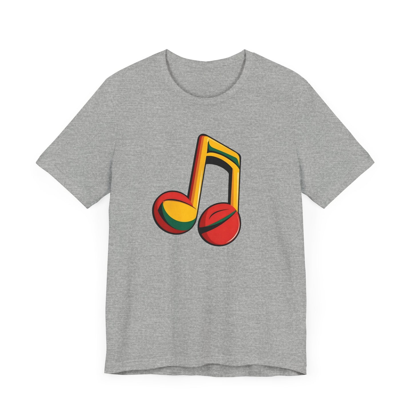 Colorful Music Note T-Shirt