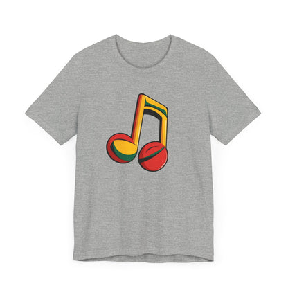 Colorful Music Note T-Shirt