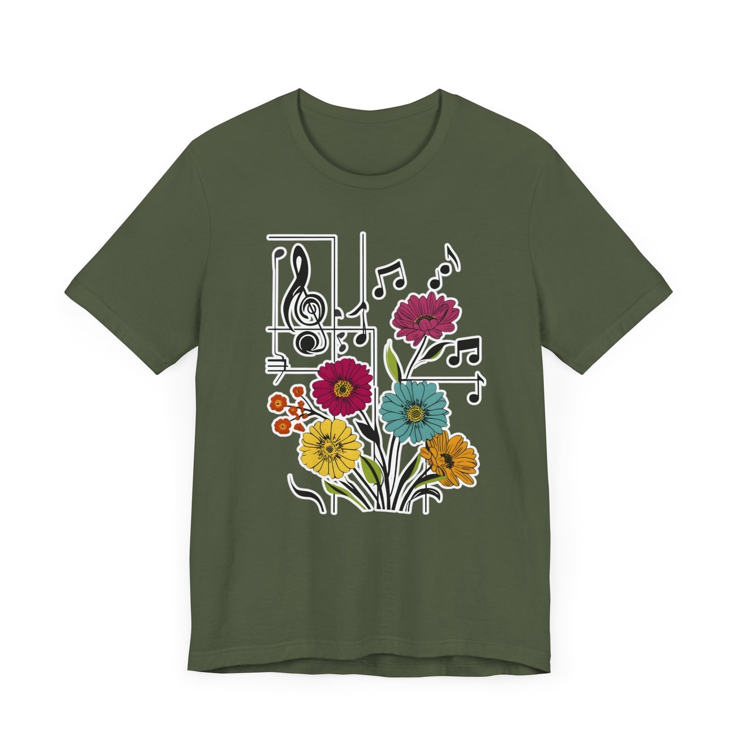 Flower and Music VIII T-Shirt