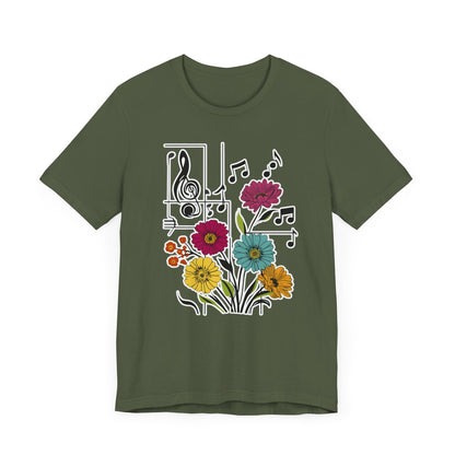 Flower and Music VIII T-Shirt