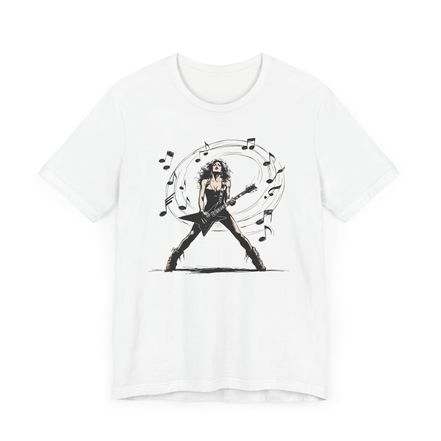 Woman Guitar T-Shirt