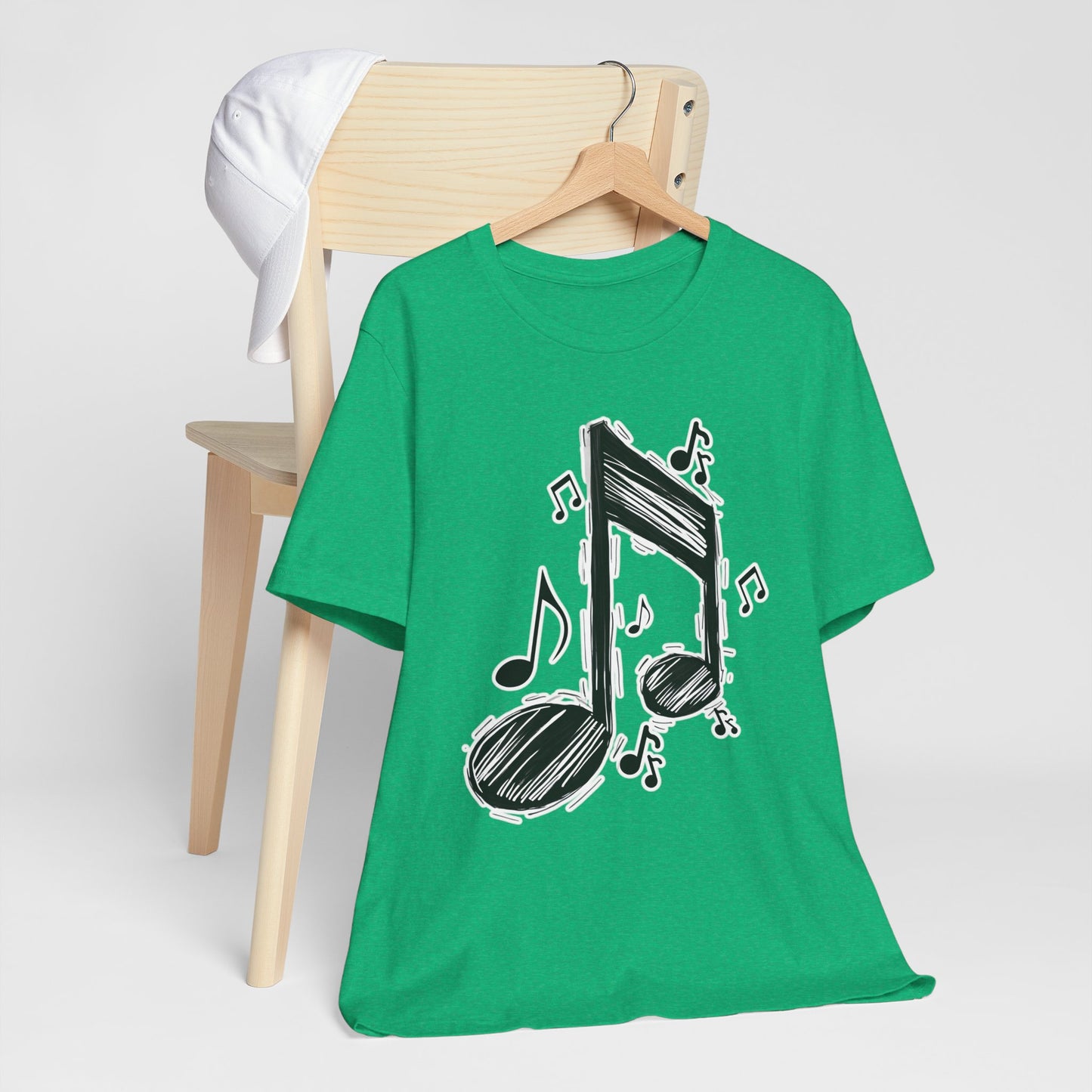 Slanted Beamed Eight Note T-Shirt