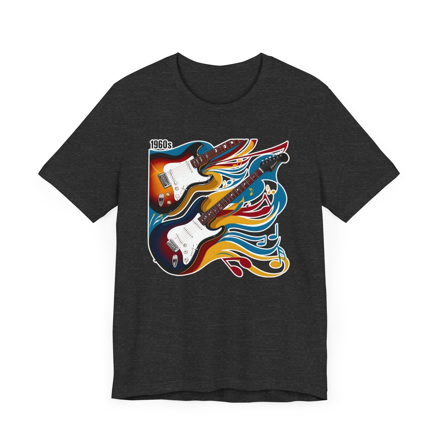 Two Colorful Guitars T-Shirt