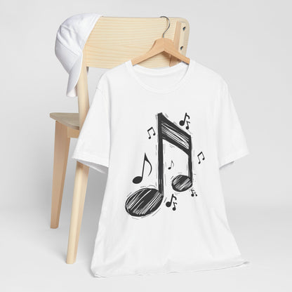 Slanted Beamed Eight Note T-Shirt