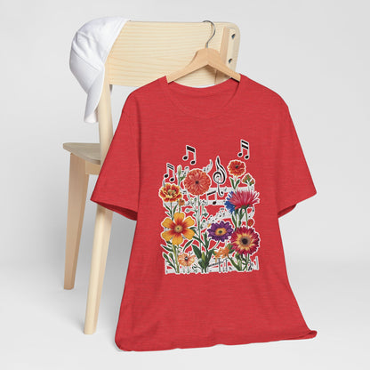 Flower and Music III T-Shirt