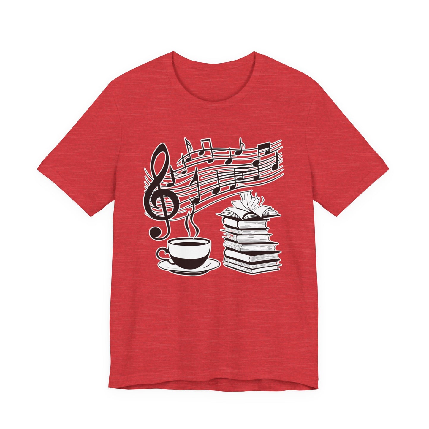 Book, Coffee and Music III T-Shirt