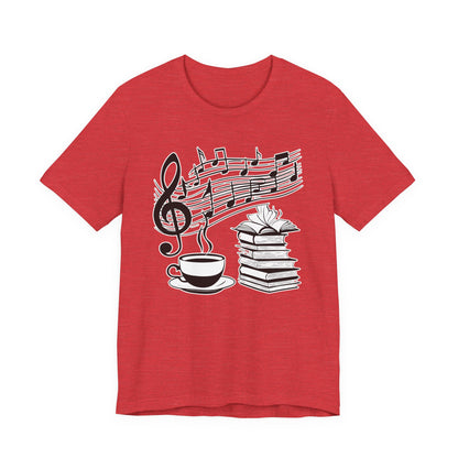 Book, Coffee and Music III T-Shirt