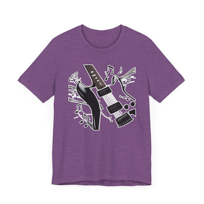 Black and White Guitar T-Shirt