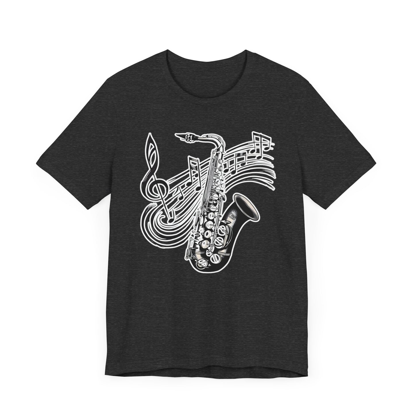 Note Saxophone T-Shirt