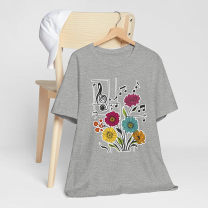 Flower and Music VIII T-Shirt