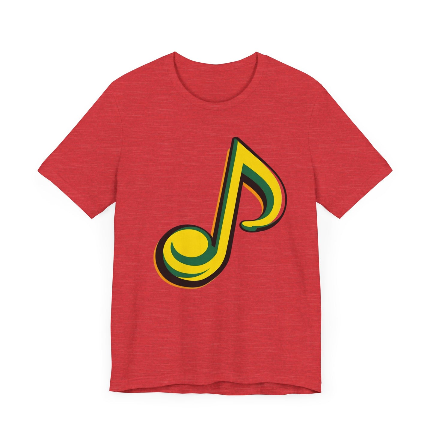Golden Music Note T-Shirt