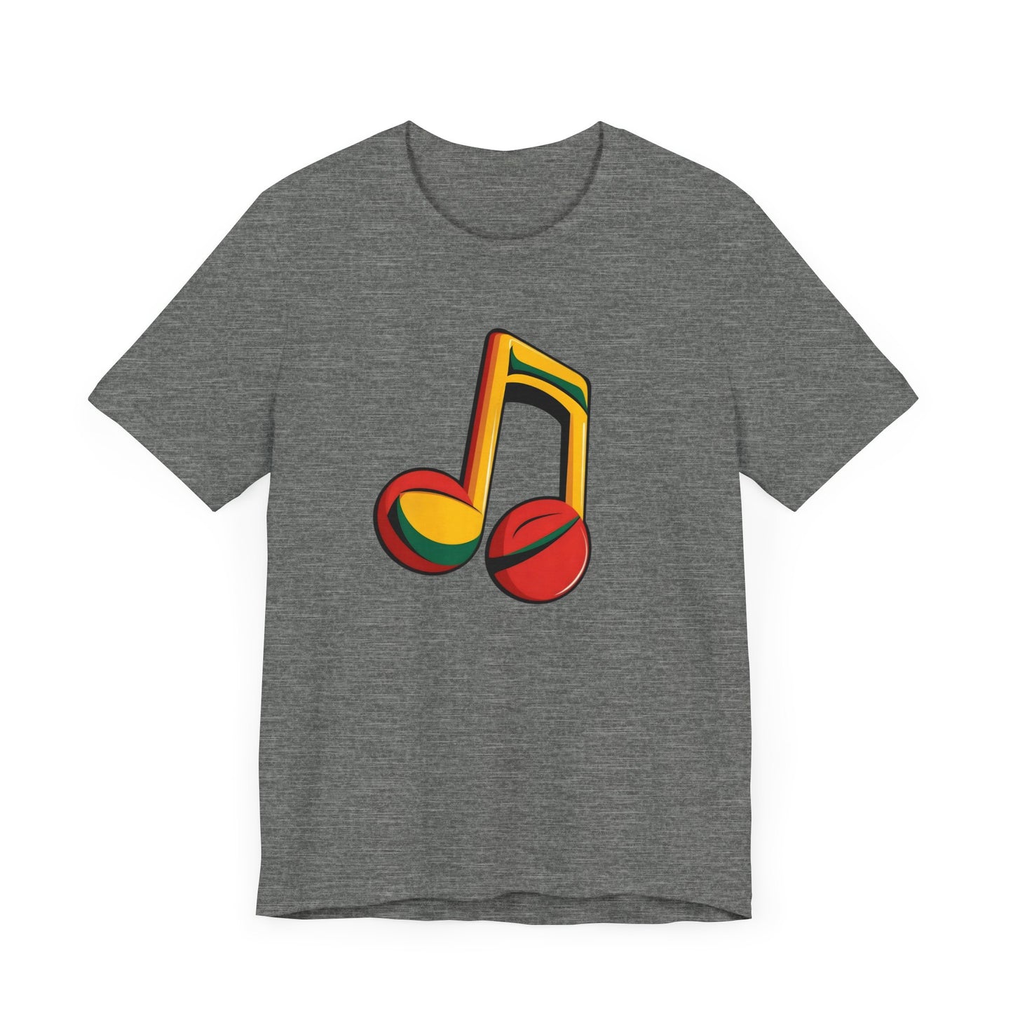 Colorful Music Note T-Shirt