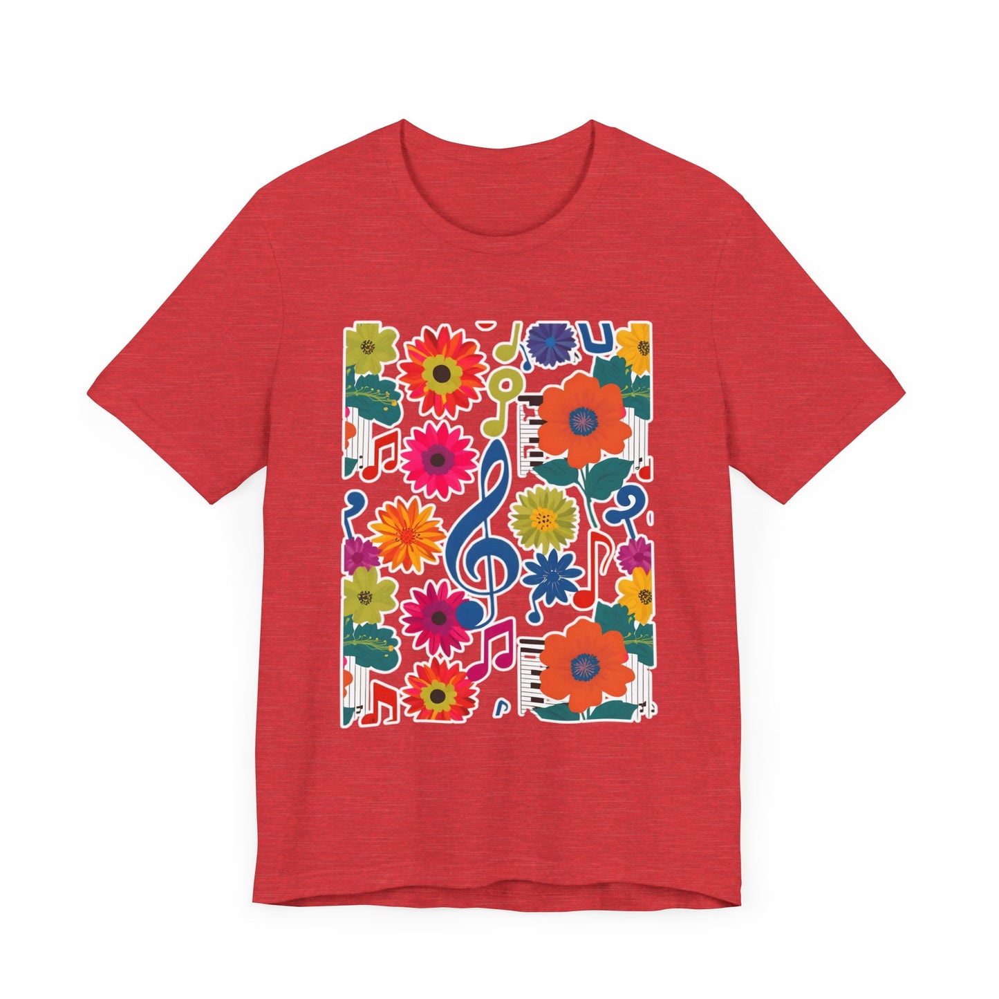 Flower and Music VII T-Shirt