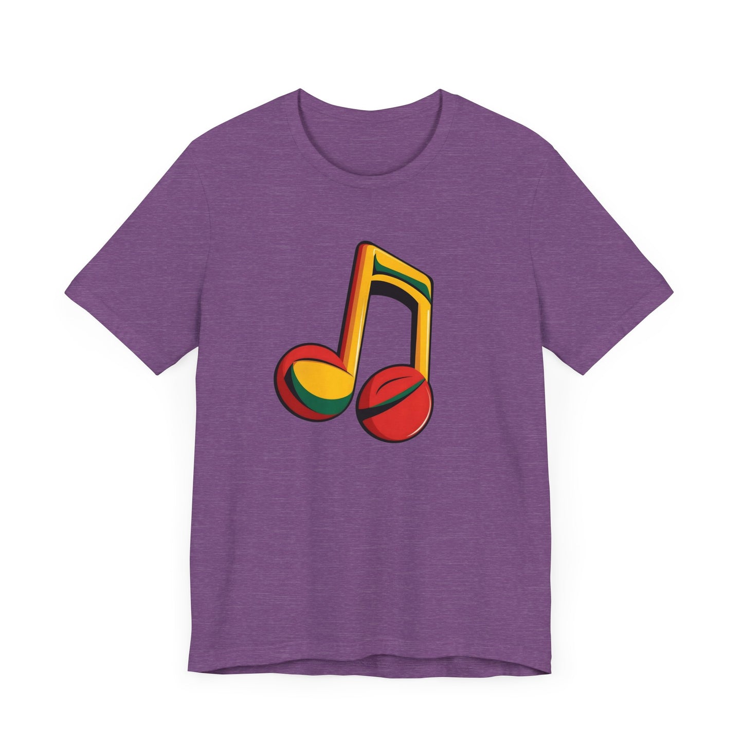 Colorful Music Note T-Shirt