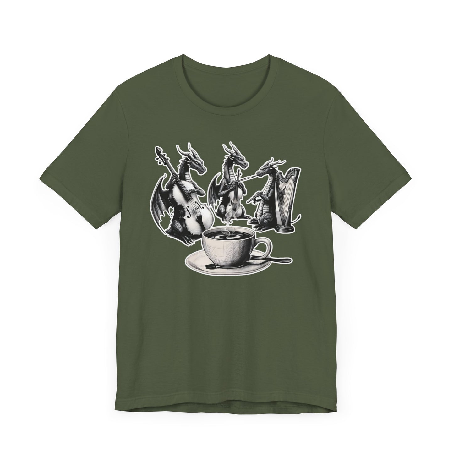 Dragons and Coffee III T-Shirt