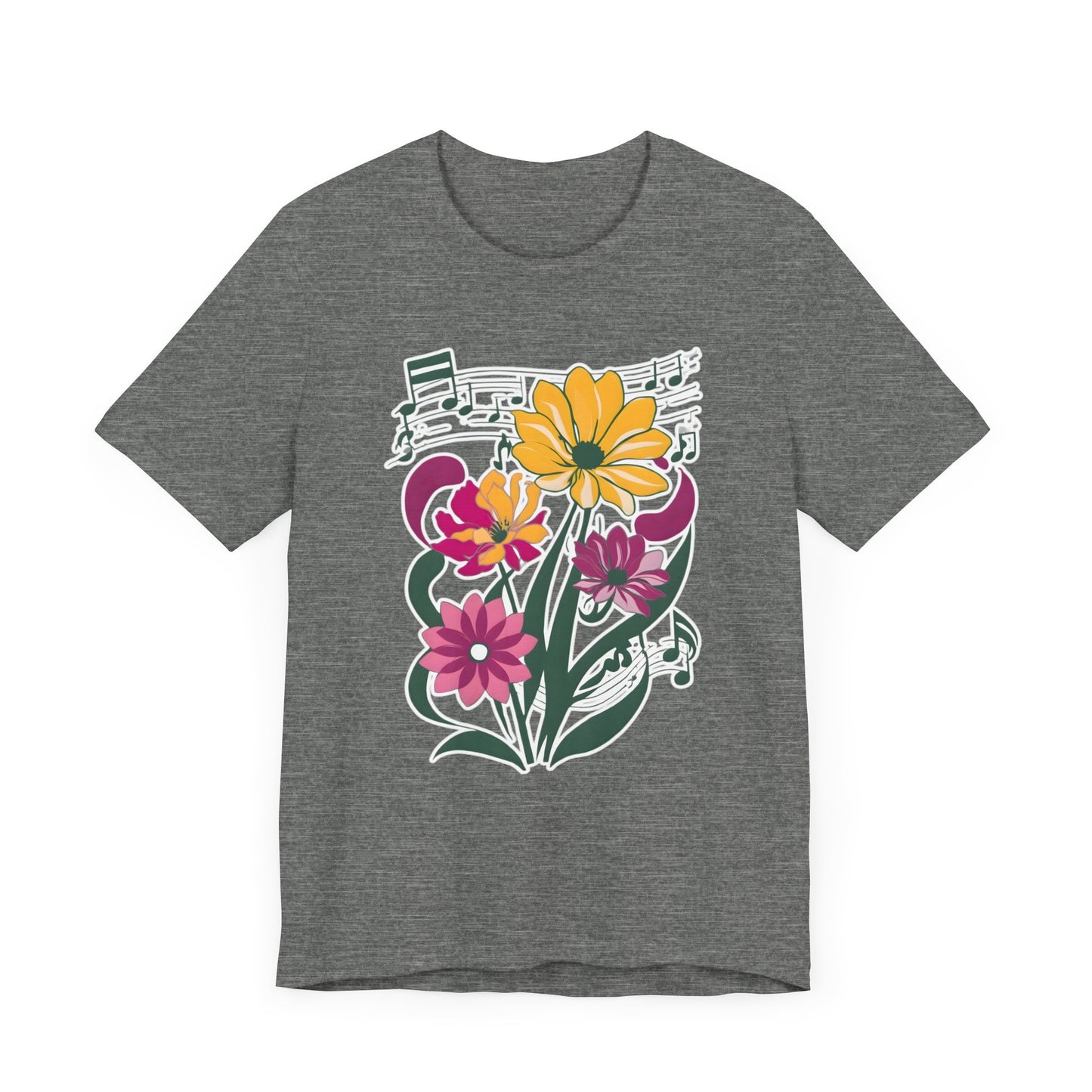 Flower and Music X T-Shirt