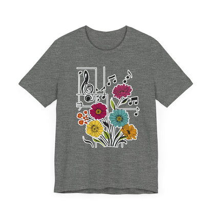 Flower and Music VIII T-Shirt