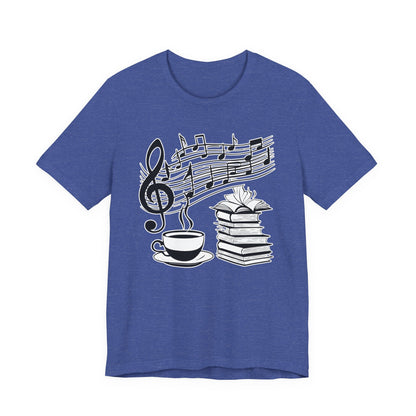 Book, Coffee and Music III T-Shirt