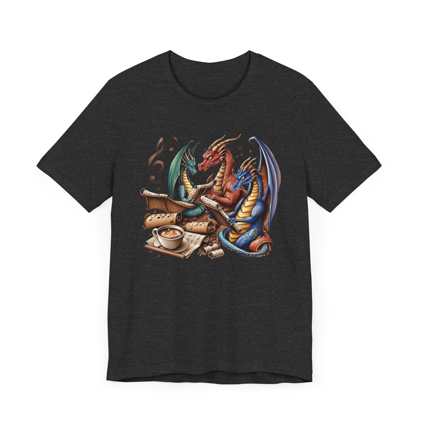 Music and Dragon T-Shirt