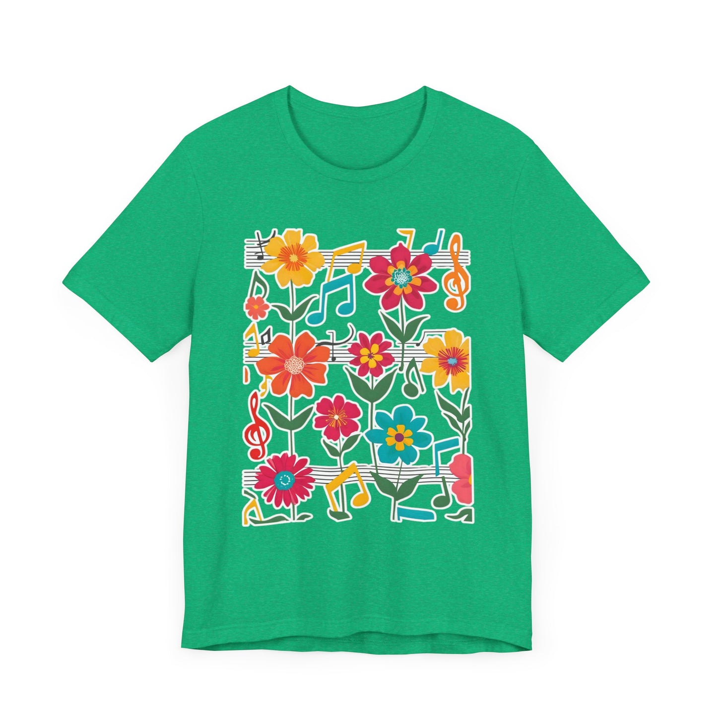 Flower and Music IV T-Shirt