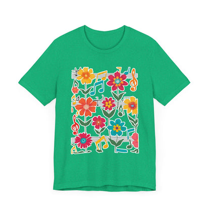 Flower and Music IV T-Shirt