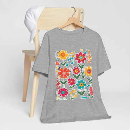 Flower and Music IV T-Shirt