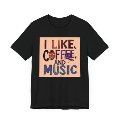 Coffee, Cats and Music VI T-Shirt