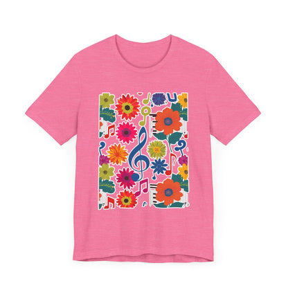 Flower and Music VII T-Shirt