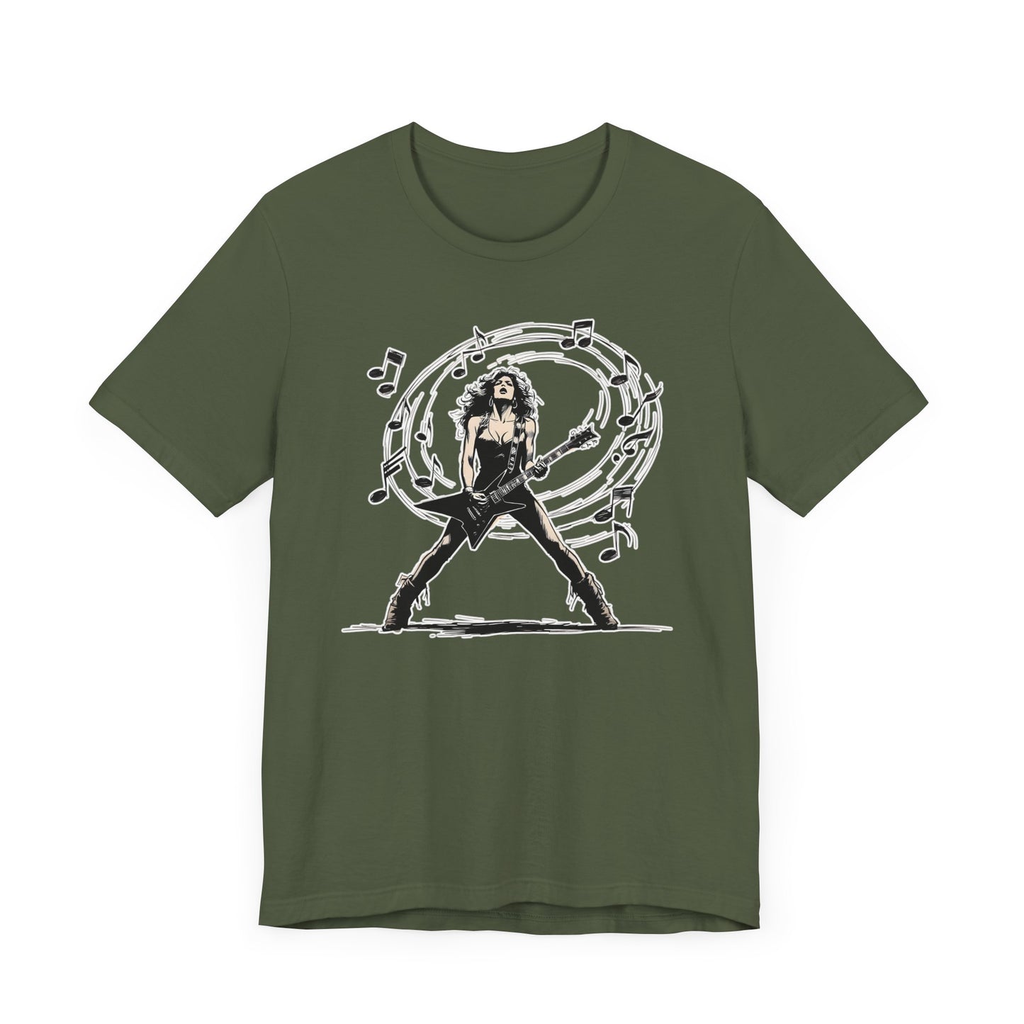 Woman Guitar T-Shirt