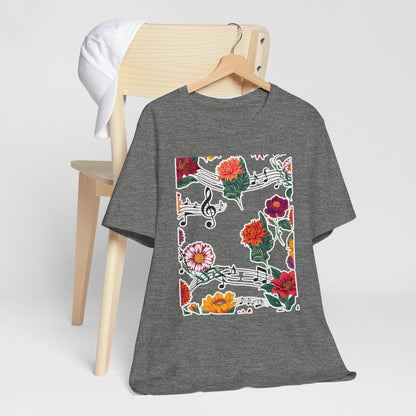 Flower and Music II T-Shirt