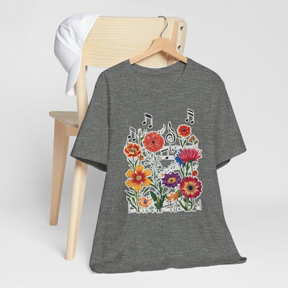 Flower and Music III T-Shirt