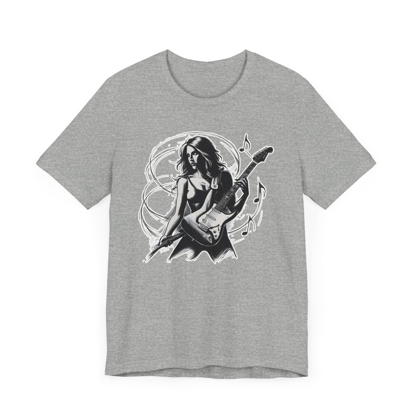 Woman Guitar III T-Shirt