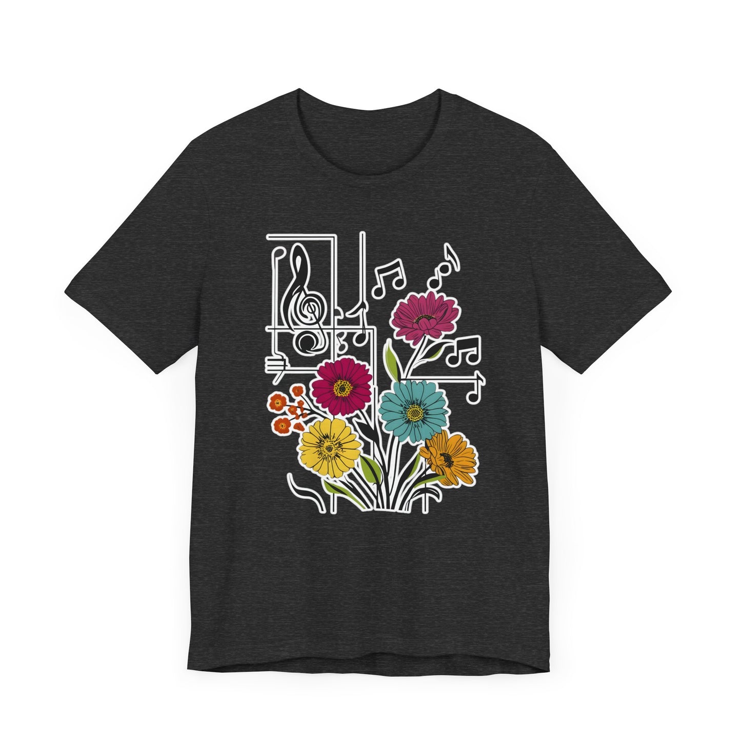 Flower and Music VIII T-Shirt