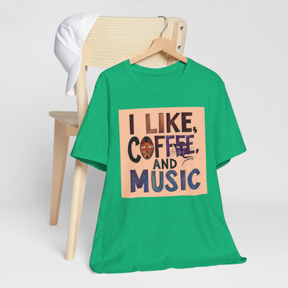 Coffee, Cats and Music VI T-Shirt
