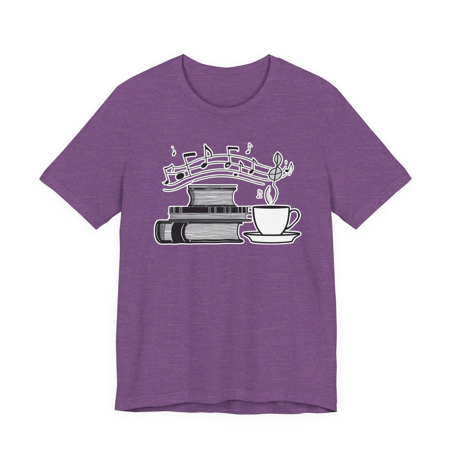 Book, Coffee and Music T-Shirt