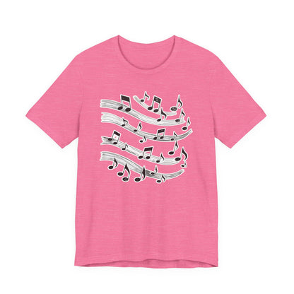 Music Notes Wave T-Shirt