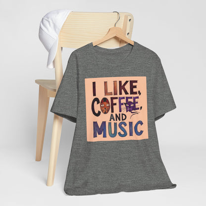 Coffee, Cats and Music VI T-Shirt