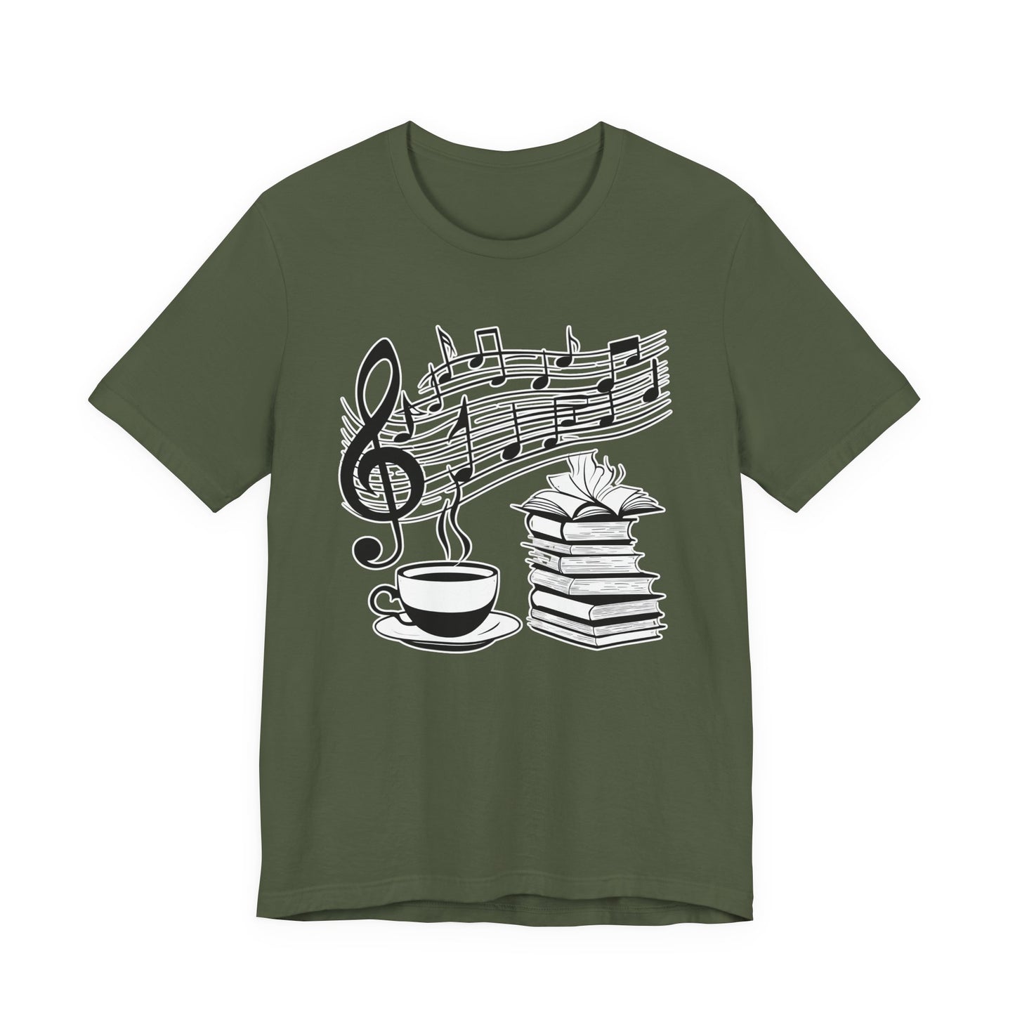 Book, Coffee and Music III T-Shirt