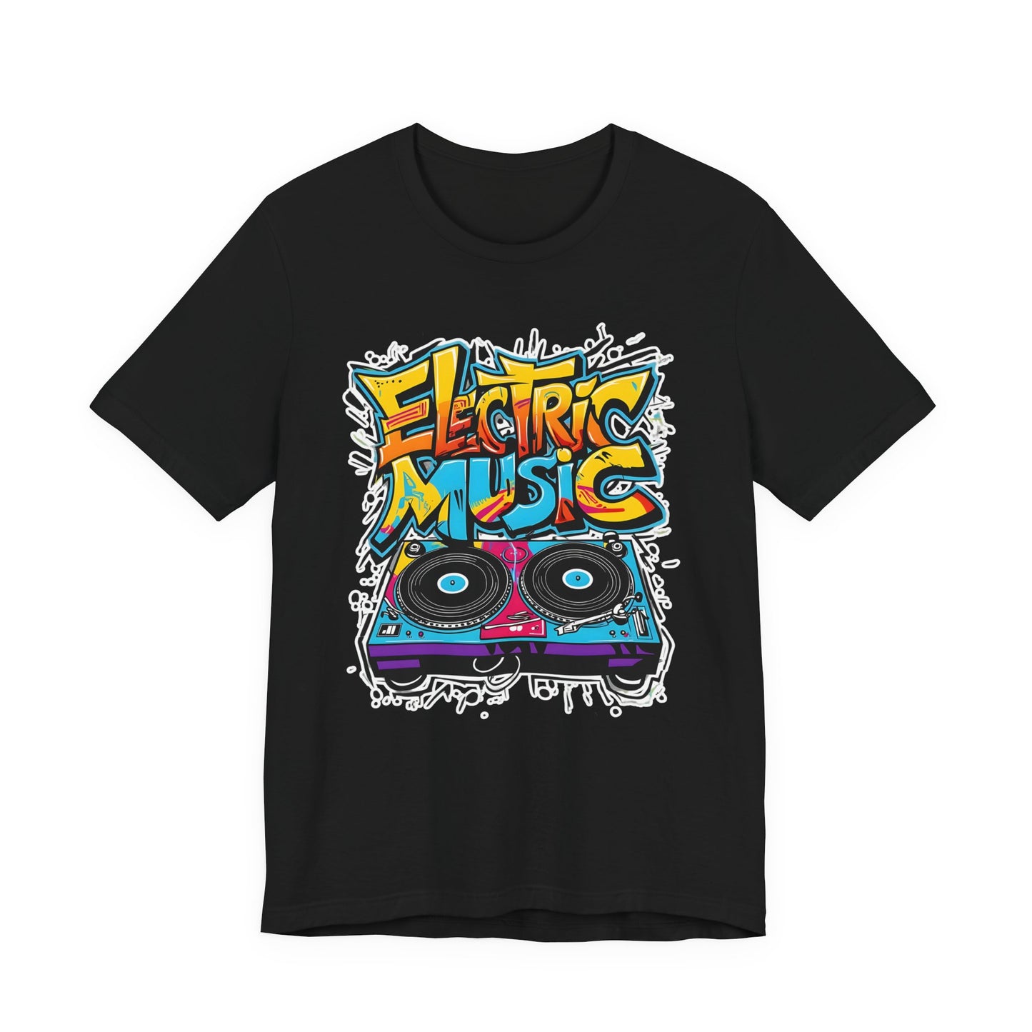 Electric Vinyl Record T-Shirt