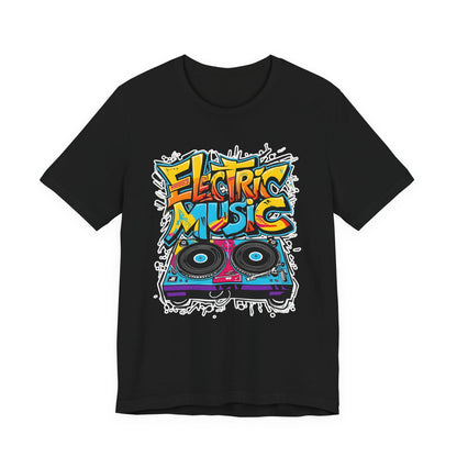 Electric Vinyl Record T-Shirt