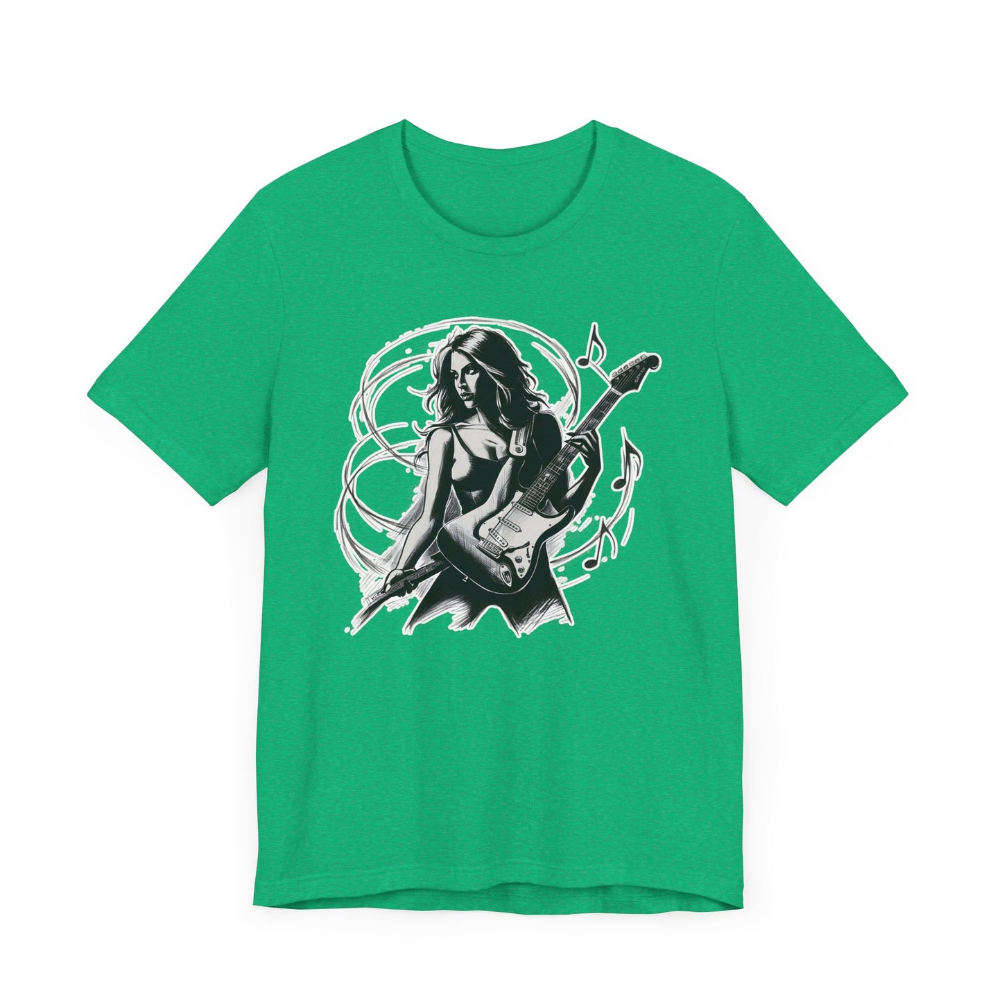Woman Guitar III T-Shirt