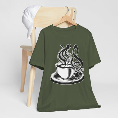 Coffee x Music Note T-Shirt