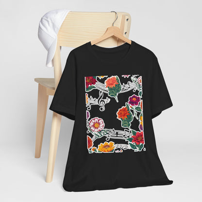 Flower and Music II T-Shirt