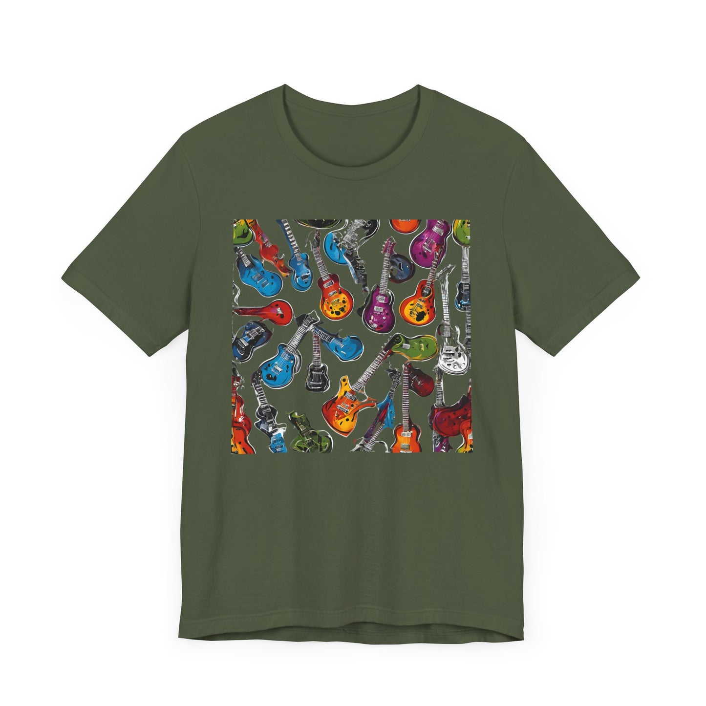 Colorful Multiple Guitars T-Shirt