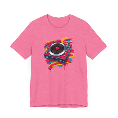 Pink Vinyl Record T-Shirt