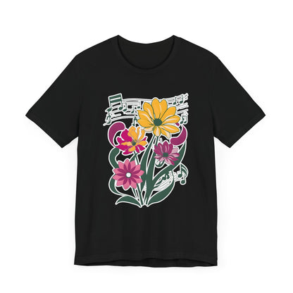 Flower and Music X T-Shirt