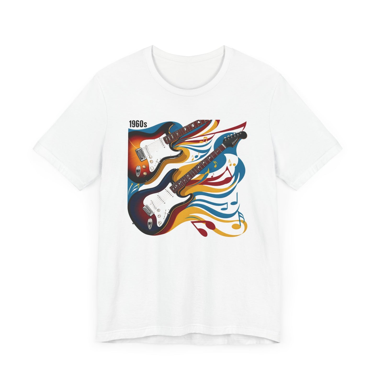 Two Colorful Guitars T-Shirt