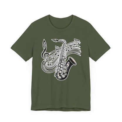 Note Saxophone T-Shirt