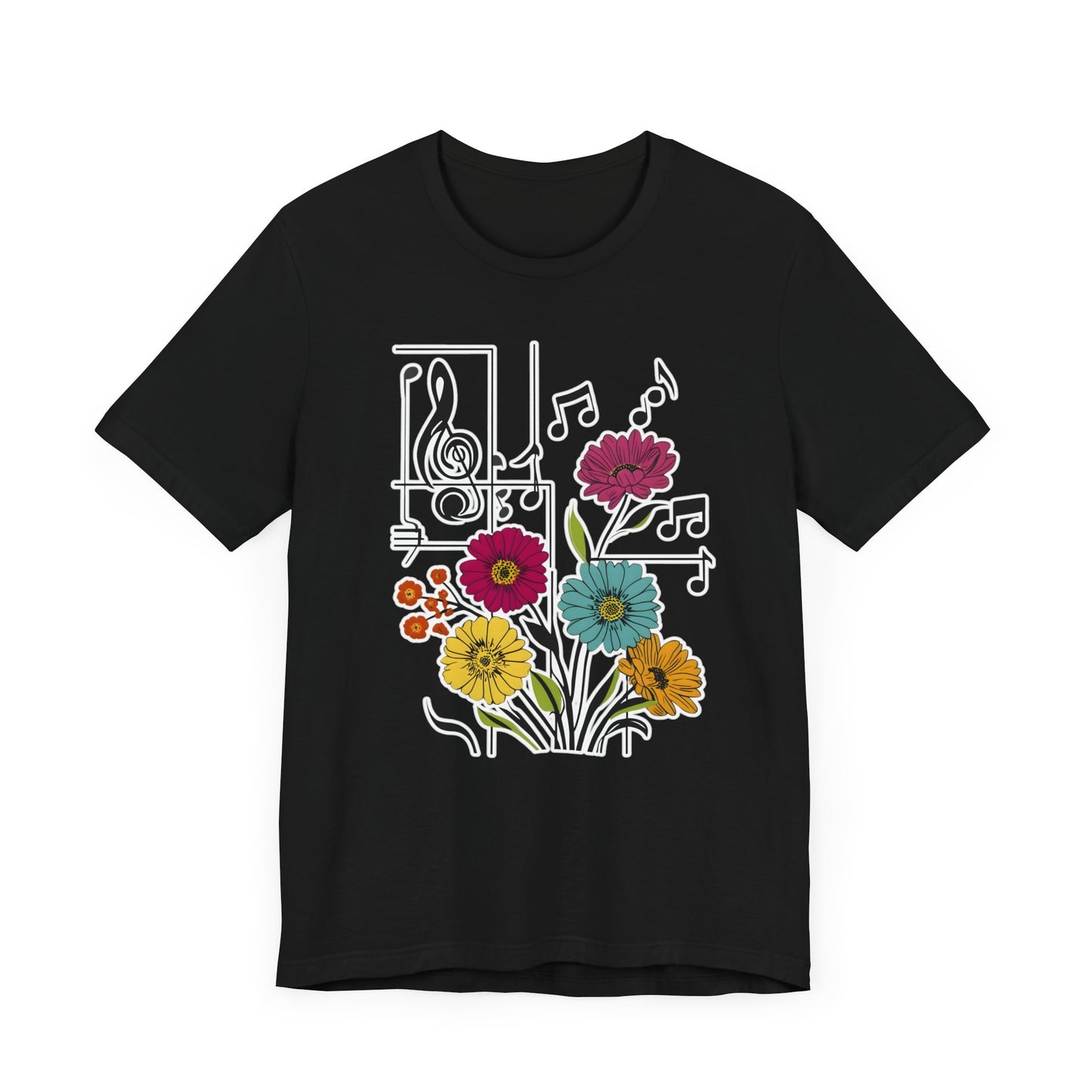Flower and Music VIII T-Shirt