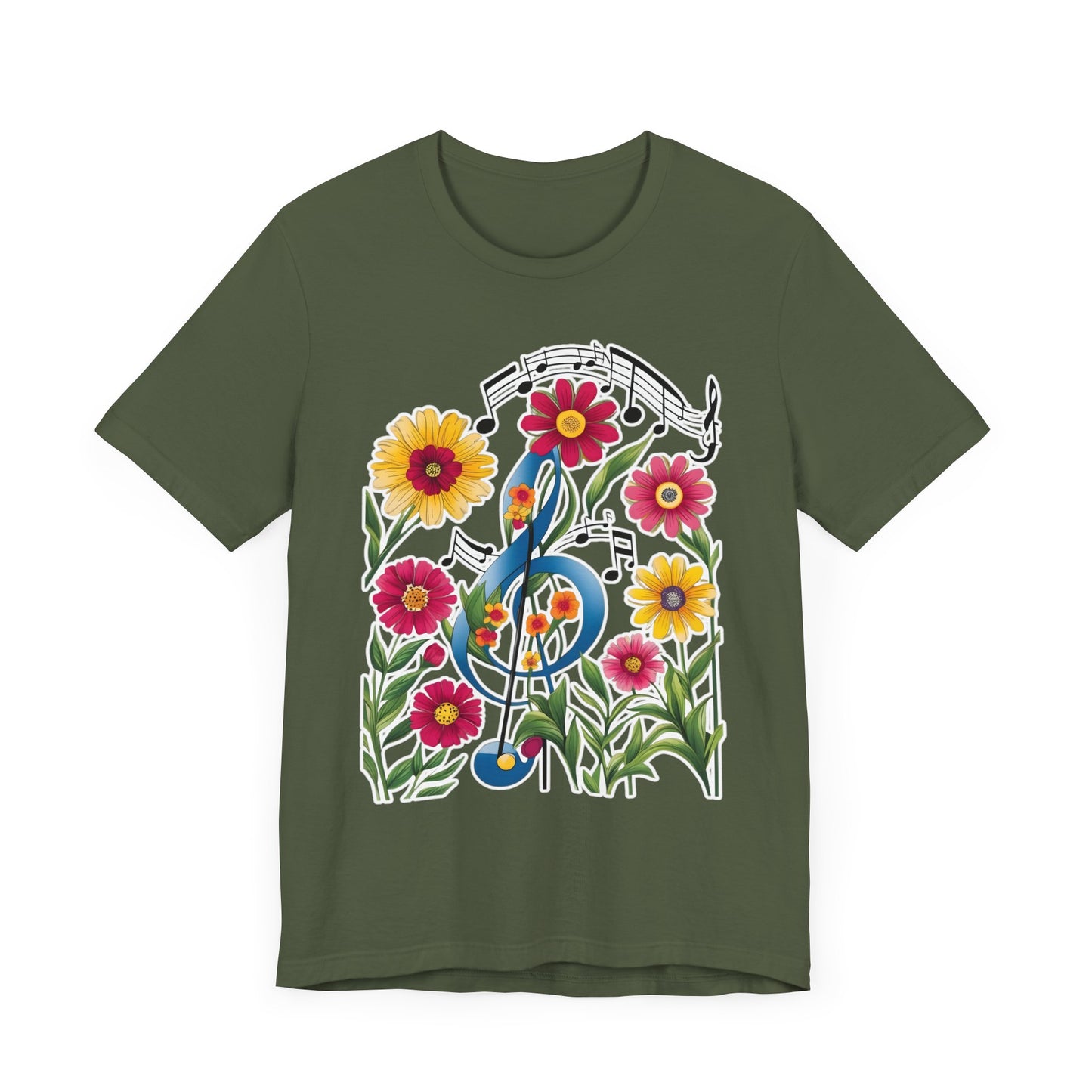 Flower and Music XIV T-Shirt